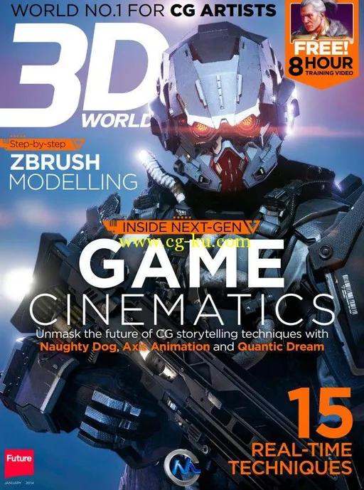 3D世界艺术杂志2014年1月刊的图片1