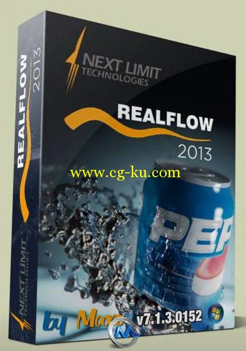 RealFlow流体动力学模拟软件2013V7.1.3.0152版的图片1