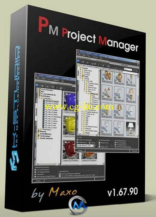 Project Manager项目管理3dsmax插件V1.67.90版的图片1