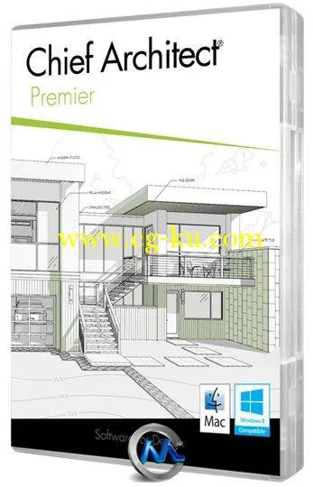 Chief Architect Premier首席建筑师软件X6版的图片1