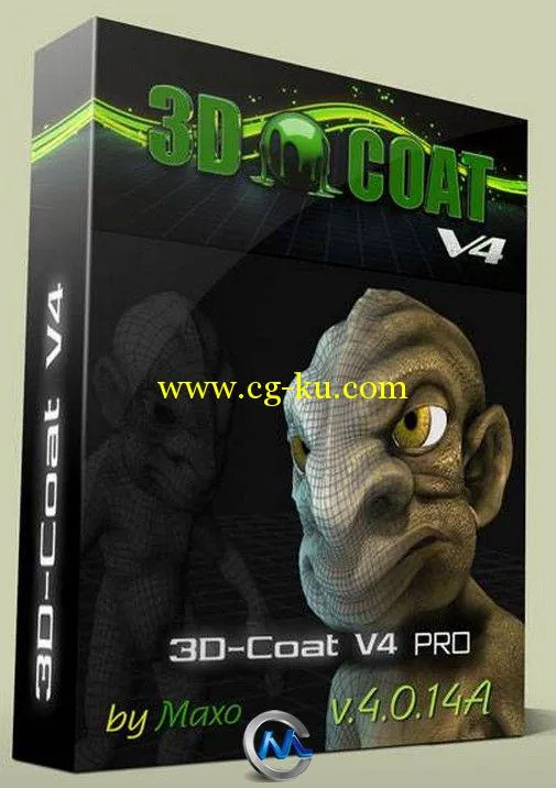 3D-Coat游戏模型雕塑软件V4.0.14A版的图片1