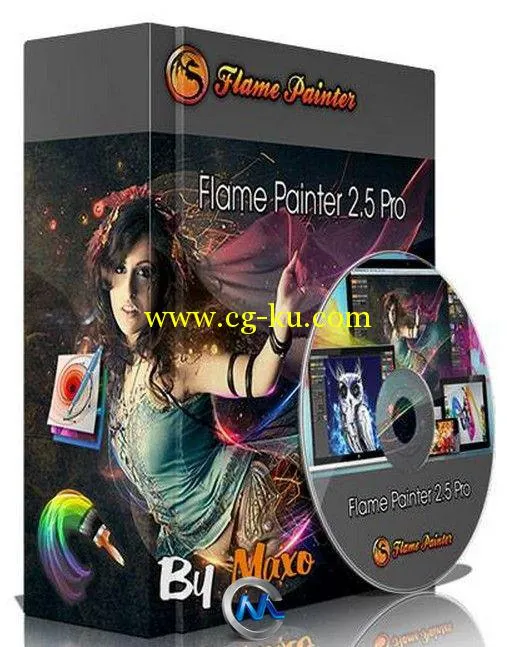 Flame Painter火焰眩光画笔软件V2.5版的图片1