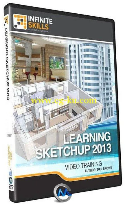 SketchUp建筑设计综合训练视频教程的图片2