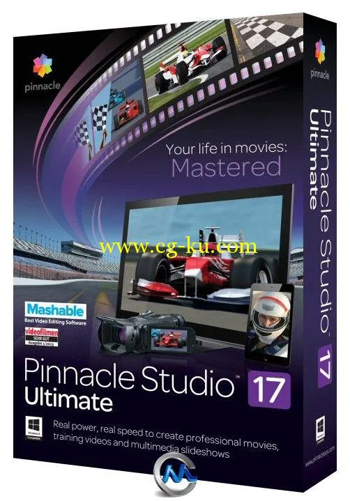 Pinnacle Studio品尼高非编剪辑软件V17.1版+扩展包的图片2