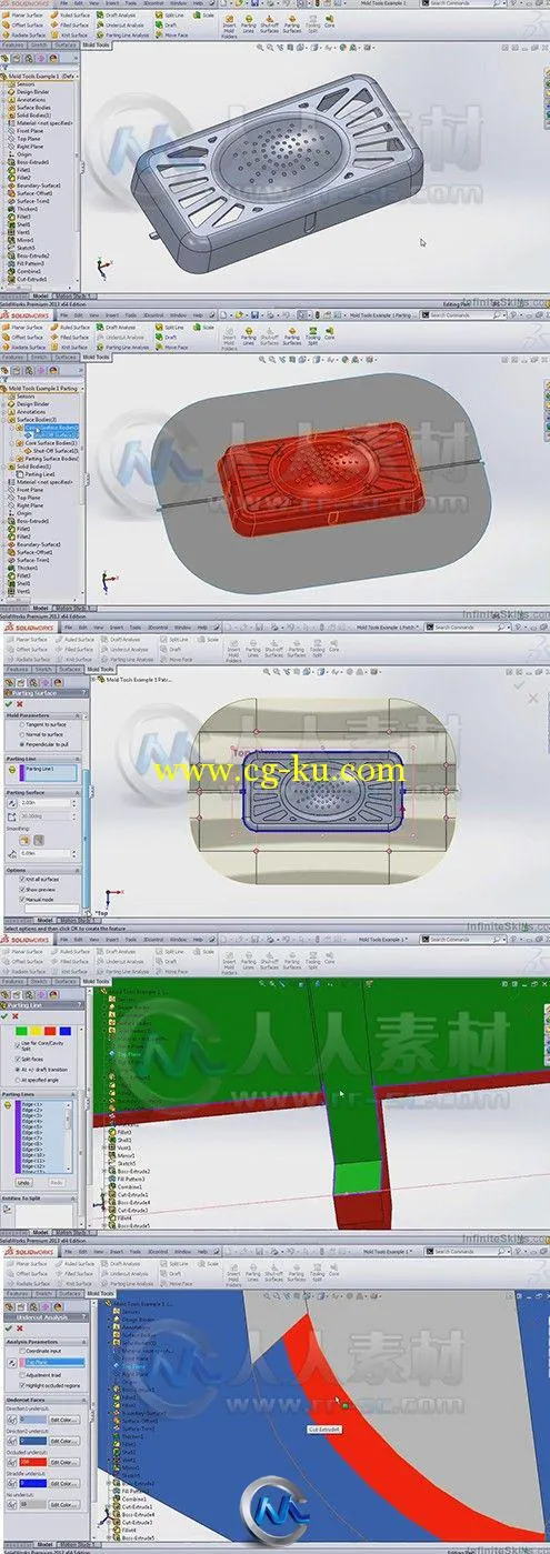 SolidWorks模具制作技术视频教程的图片2