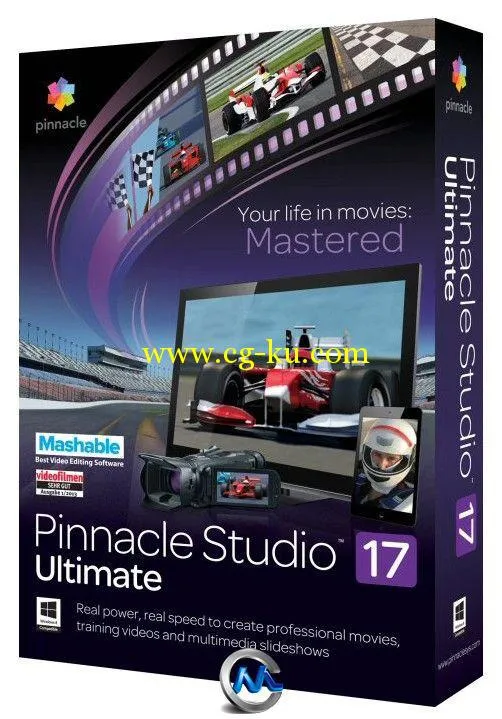 Pinnacle Studio品尼高非编剪辑软件V17.2旗舰版的图片1