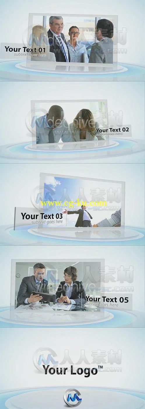 商业生活屏显动画Apple Motion模板的图片2