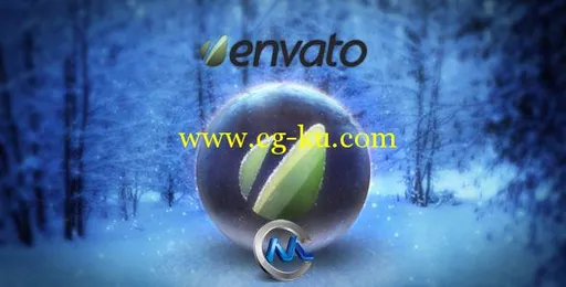 水晶球Logo演绎动画AE模板的图片1