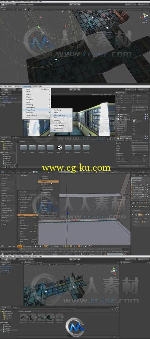 Unity与Blender游戏模块化制作视频教程第三季的图片2