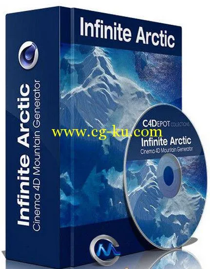 Infinite Arctic北极冰川生成器C4D插件的图片1