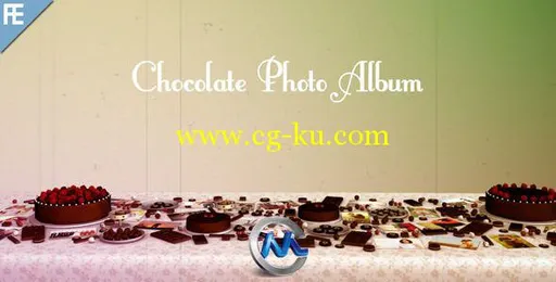 情浓巧克力AE模板的图片2