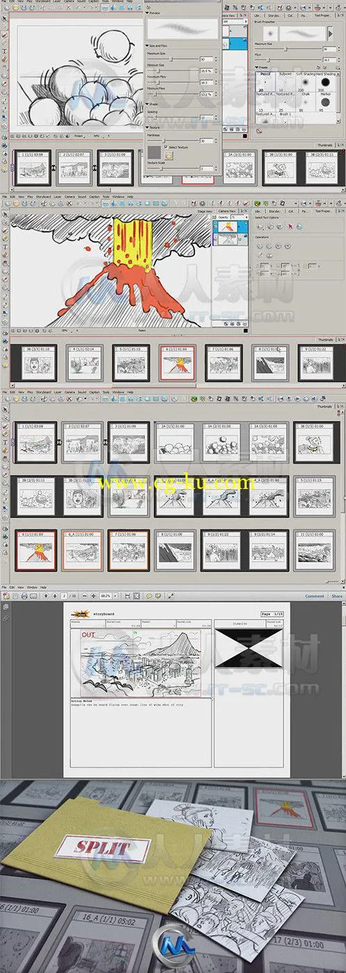 Storyboard Pro故事版进阶训练视频教程的图片2