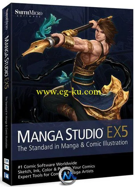 Manga Studio EX动画与漫画设计软件V5.0.4版的图片1