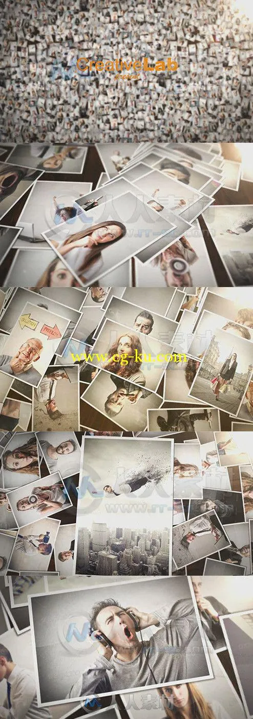 快照相册集动画AE模板 Videohive One Hour Photo 7262039 Project for After Effects的图片1