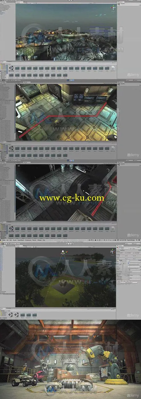 Unity3D游戏设计基础入门训练视频教程 Udemy Introduction to Game Design with Un...的图片1