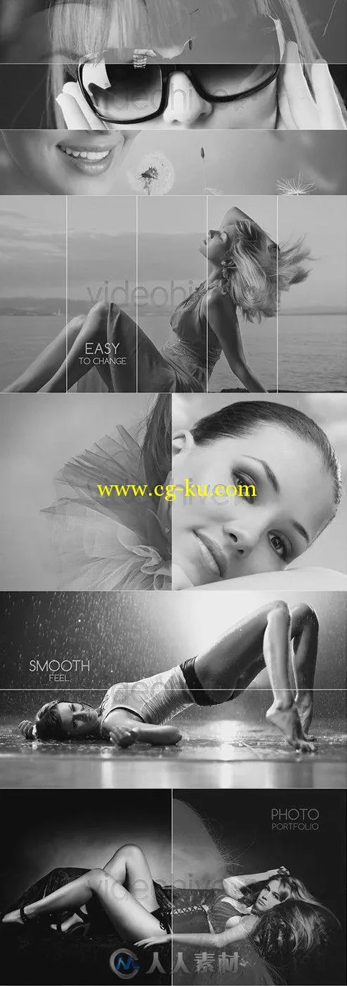 时尚切割相册动画AE模板 Videohive Photo Slideshow 5255231 Project for After Ef...的图片1