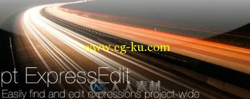 AE表达式编辑脚本插件V2.1版 Aescripts pt ExpressEdit 2.1的图片1