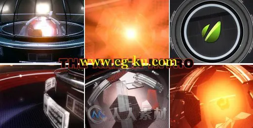 科技科幻Logo演绎动画AE模板 Videohive The Arena Intro 4202104 Project for Afte...的图片2