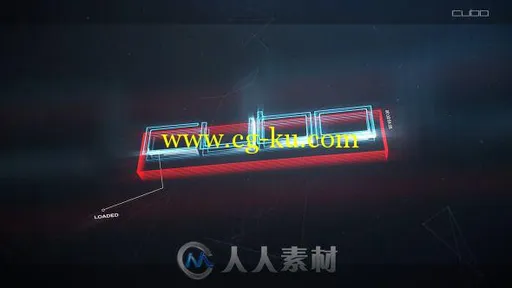 数字科技Logo演绎动画AE模板 Videohive Cubo Digital Logo 6504065 Project for Af...的图片2