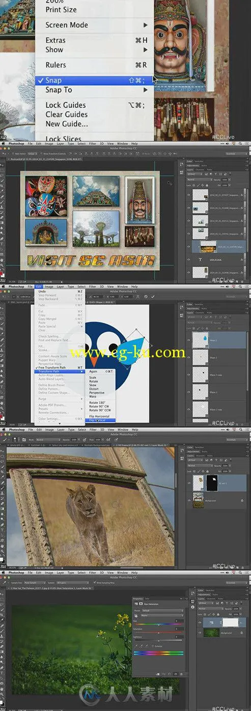 Photoshop高效技巧训练视频教程 CreativeLIVE Adobe Photoshop Starter Kit的图片1