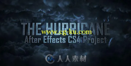 暴风骤雨片头动画AE模板 Videohive The Hurricane Titles 241332 Project for Afte...的图片2