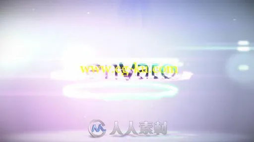 快速旋转光晕Logo演绎动画AE模板 Videohive Quick Bright Streaks Logo Reveal 796...的图片1