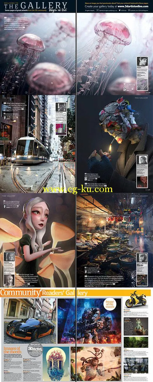 3D艺术家书籍杂志第69期 3D Artist Issue 69 2014的图片1