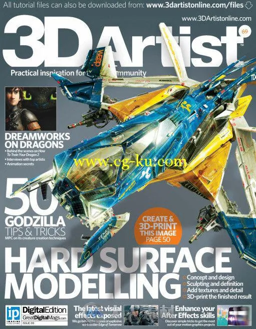 3D艺术家书籍杂志第69期 3D Artist Issue 69 2014的图片2