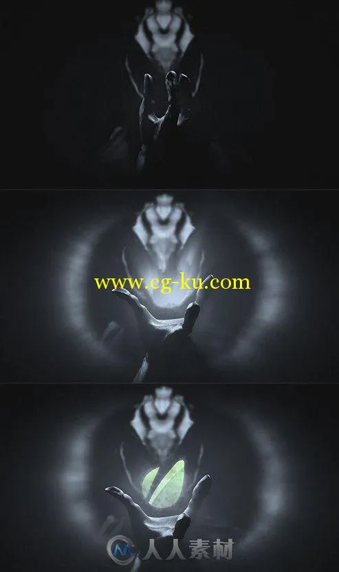 外星人Logo演绎动画AE模板 Videohive Alien Logo Reveal 6657908 Project for Afte...的图片1