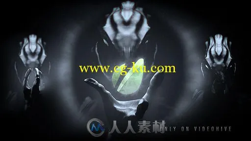 外星人Logo演绎动画AE模板 Videohive Alien Logo Reveal 6657908 Project for Afte...的图片2