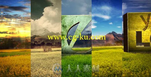 美丽如画Logo演绎动画AE模板 Videohive Logo In Nature Bundle 4263373 Project Fo...的图片2