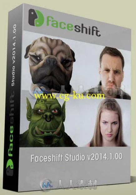 Faceshift Studio面部虚拟动画软件V2014.1.00版 Faceshift Studio 2014.1.00 Win64的图片1