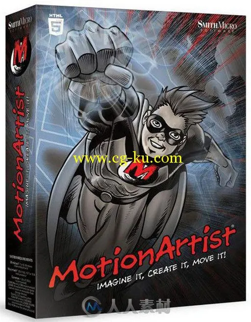 MotionArtist动画与漫画设计软件V1.2Win版 Smith Micro MotionArtist 1.21 WIN XFORCE的图片1