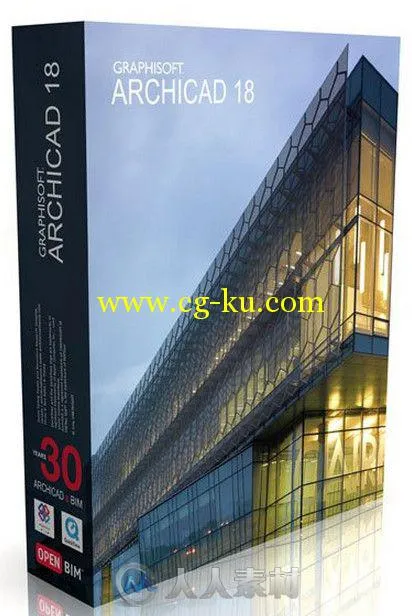 ArchiCAD三维建筑设计软件V18版 Graphisoft ArchiCAD 18 Win64的图片1