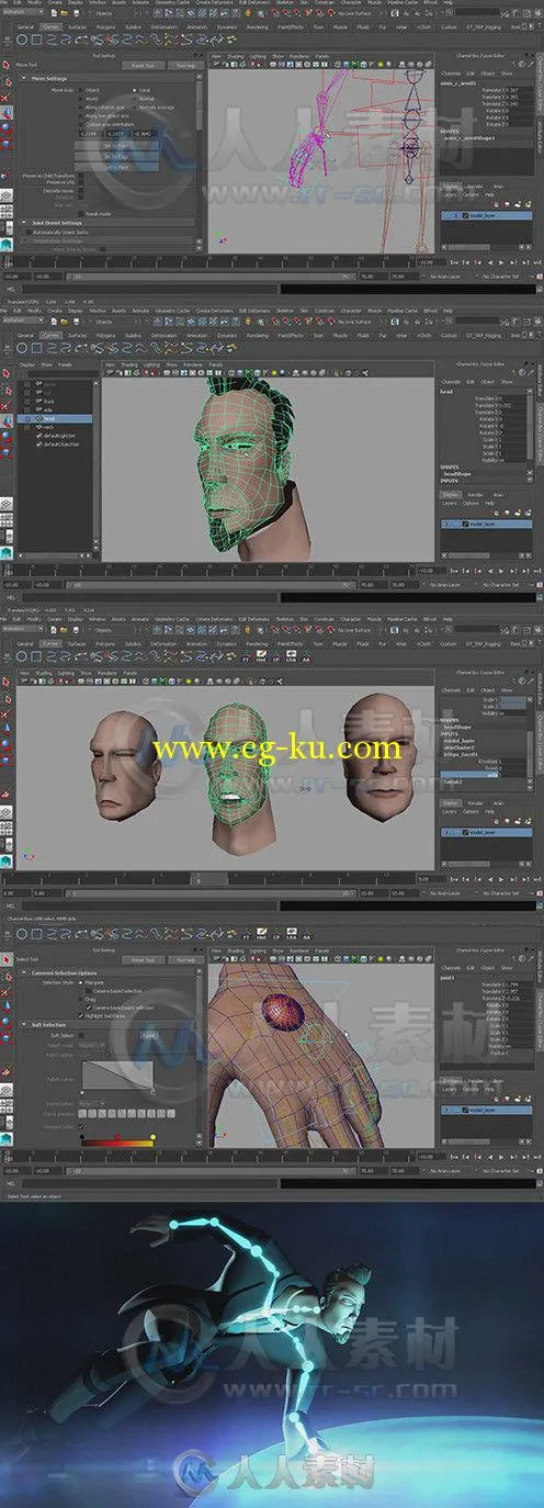 Maya 2015骨骼绑定系统训练视频教程 Digital-Tutors Introduction to Rigging in M...的图片1