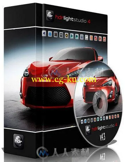 HDR Light Studio高动态范围3D渲染软件V4.3版附云插件 HDR Light Studio 4.3 With ...的图片1