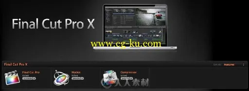 Apple非线剪辑与特效合成软件合辑 Apple Final Cut Pro X 10.1.2+Compressor 4.1....的图片2