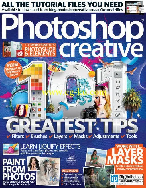 Photoshop创意杂志2014年第115期 Photoshop Creative Issue 115 2014的图片2