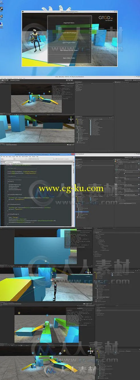 Unity游戏开发进阶训练视频教程 GTGD S2 Just One Dev的图片2