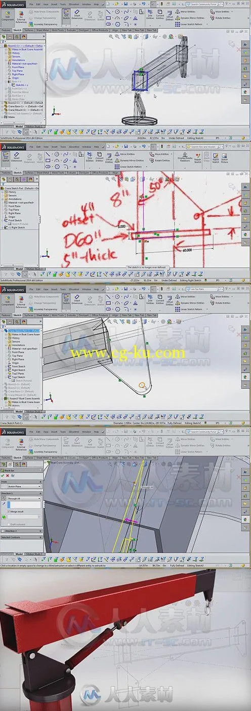 Solidworks装配设计制作训练视频教程 Digital-Tutors Executing an In Context Ass...的图片1