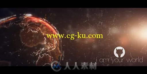 世界你我Logo演绎动画AE模板 Videohive I Am Your World 7019888 Project for Afte...的图片1