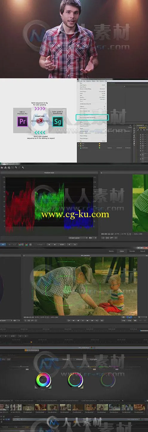 SpeedGrade专业色彩校正基础入门视频教程 Tuts+ Premium Getting Started with Ado...的图片1