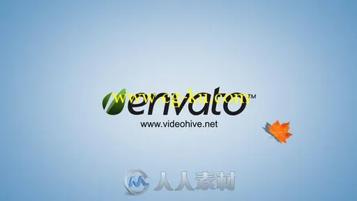 枫叶飘动Logo演绎动画AE模板 Videohive Maple Leaves Ident 5308232 Project for A...的图片2