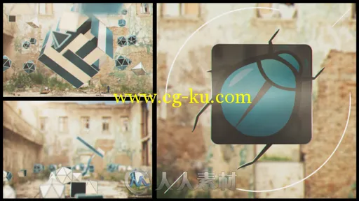 城市标识Logo演绎动画AE模板 Videohive Urban Logo Ident 7241311 Project for Aft...的图片1