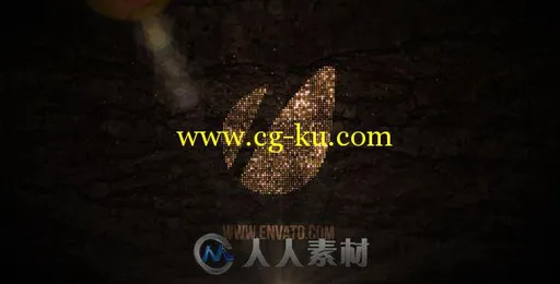 钻石闪光Logo演绎动画AE模板 Videohive Glitter Logo 5507421 Project for After E...的图片2