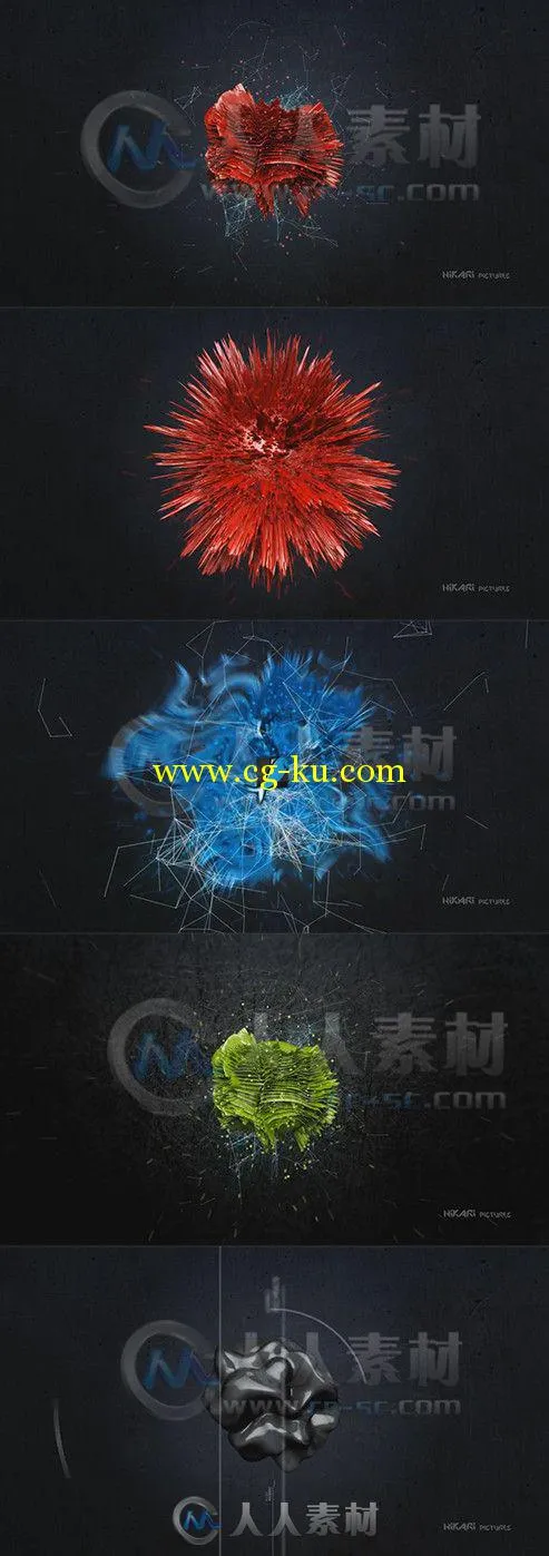 完美扭曲变型Logo演绎动画AE模板 Videohive Impuls Boost Logo 6539862 Project fo...的图片1