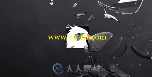 唯美破碎玻璃logo演绎动画AE模板 Videohive Broken Logo Opener 5388842 Project f...的图片2