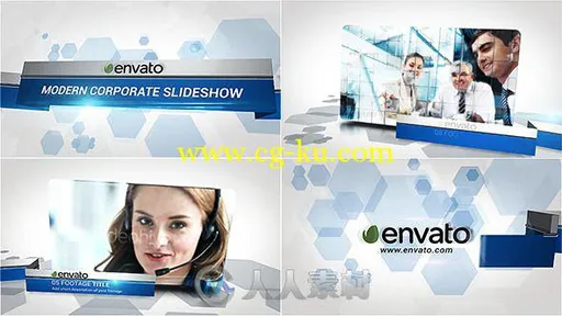 现代企业宣传包装动画AE模板 Videohive Modern Corporate Slideshow 6219991 Proje...的图片2