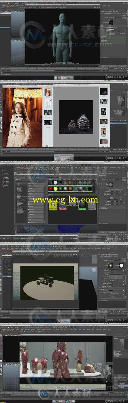 Maya与PS影视级照明实例训练视频教程 CGWorkshops Look Development and Image Bas...的图片1