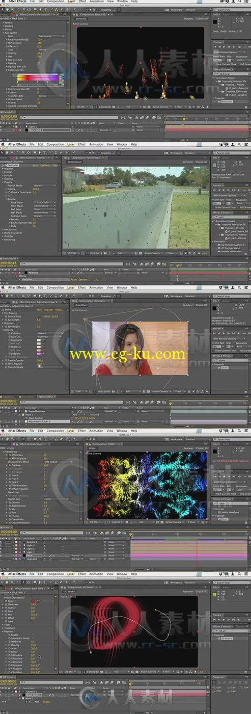 红巨星粒子AE插件合辑Trapcode综合训练视频教程 Tuts+ Premium Trapcode In Action的图片1